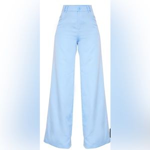 NWT PrettyLittleThing Pastel Blue Suit Pants